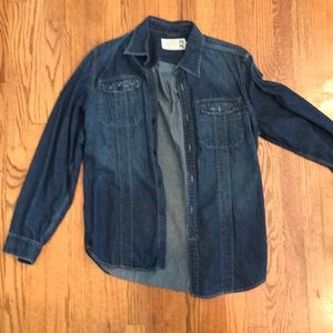 Blue jean shirt